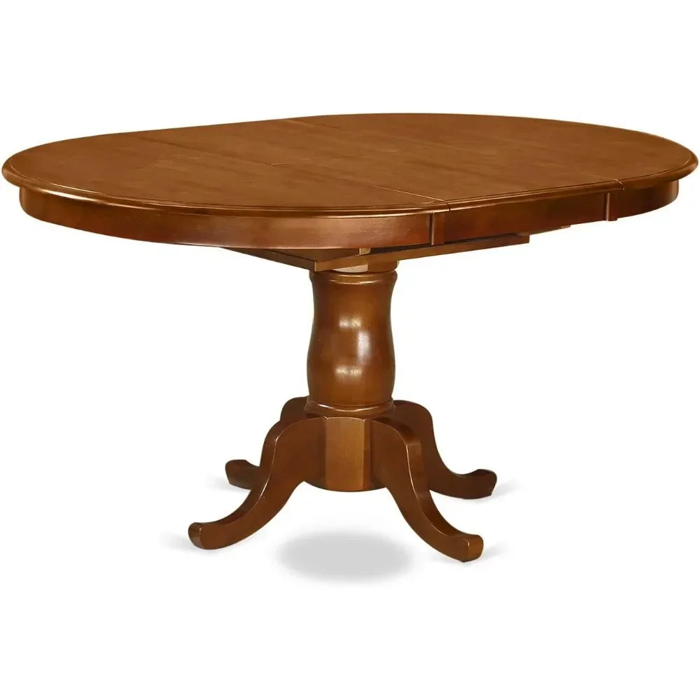 Dining Room Furniture Set 7 Piece Consist of an Oval Kitchen Table
