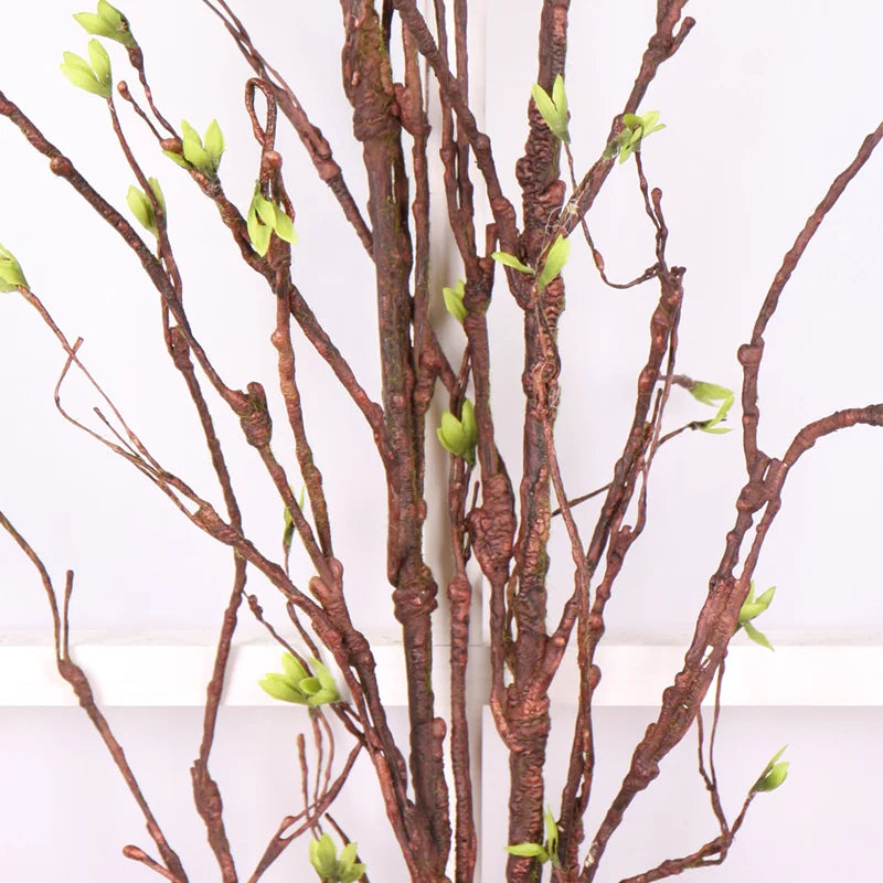 Plastic Branches Liana Fake Tree Twig Wall Hanging Kudo Artificial Plants Vine Home Garden Decoration