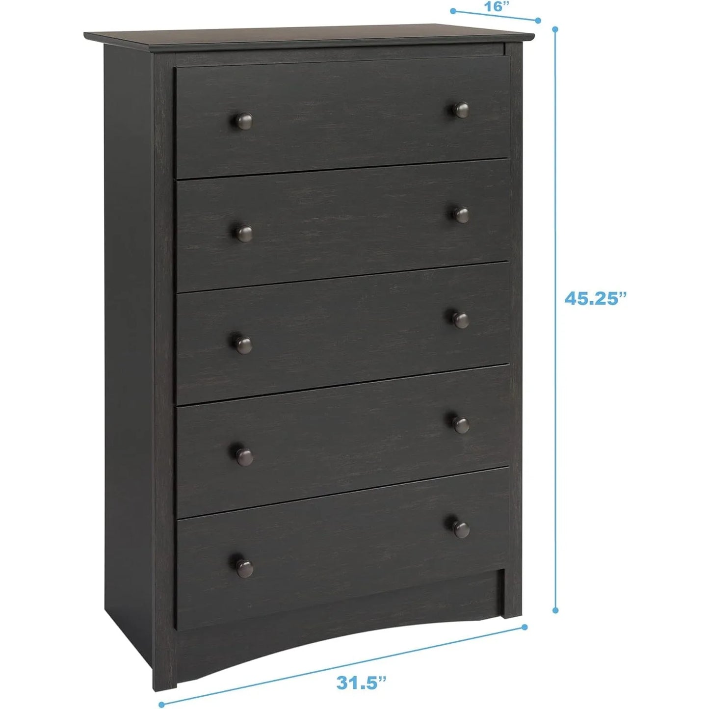 Tall Dresser for Bedroom, Functional Bedroom Dresser Chest of Drawers