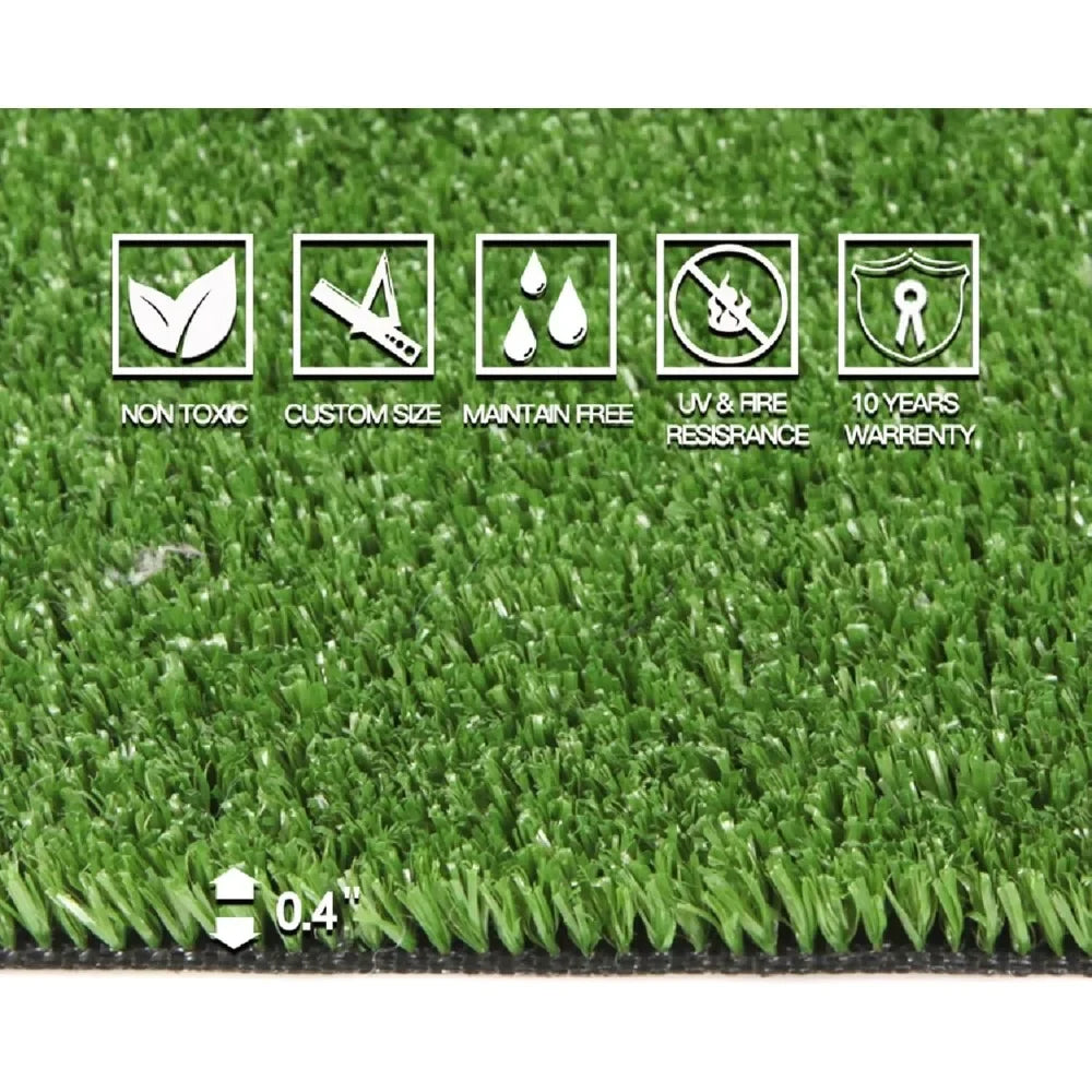 Indoor Outdoor Fake Astroturf Rug Carpet Mat for Balcony Decor Backyard Patio