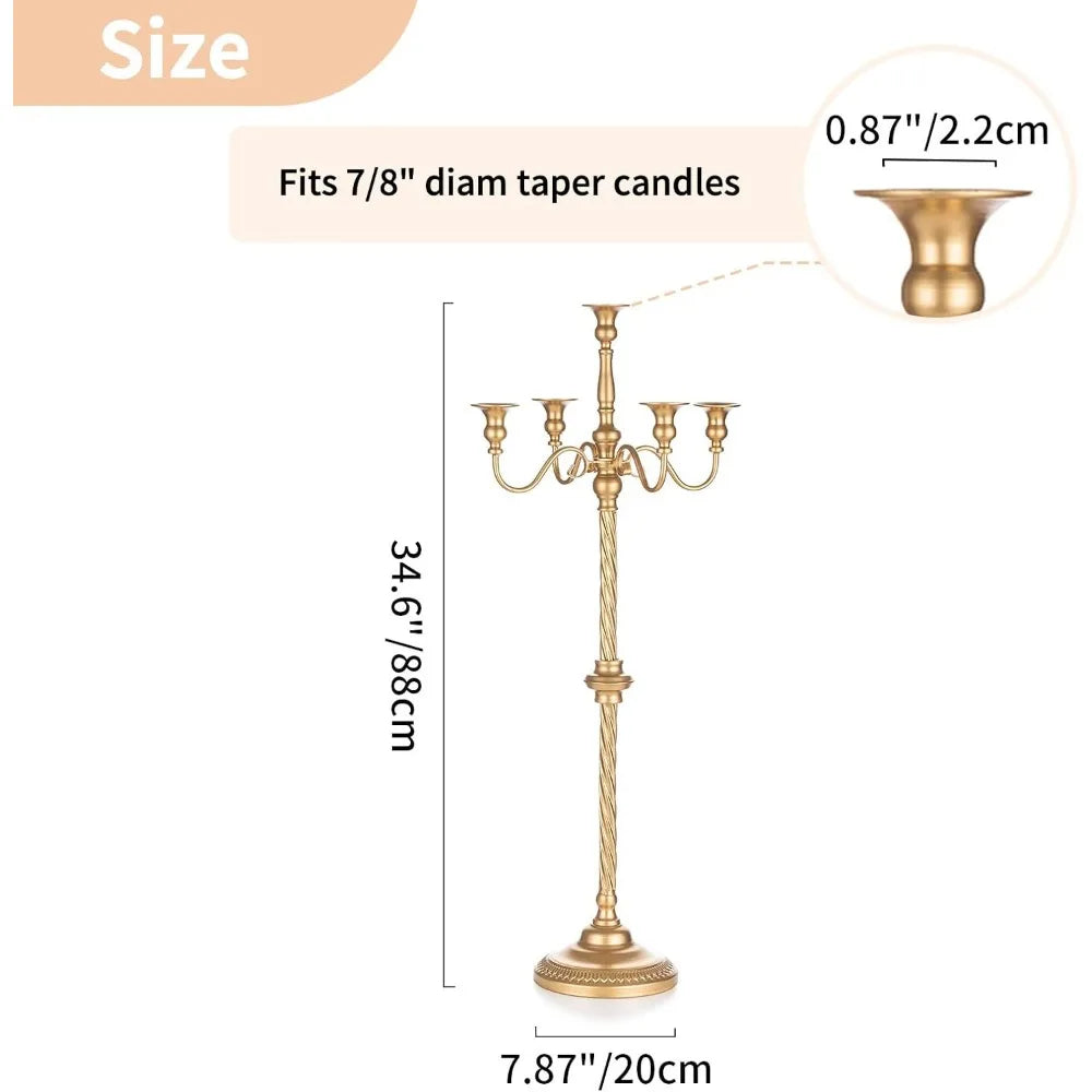 Modern Home Decoration Candlesticks for Candles Wedding Table Decoration