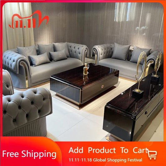 New Arrival Living Room Sofas Super Modern Lounge Floor Sofa Italian Designer Canape Salon