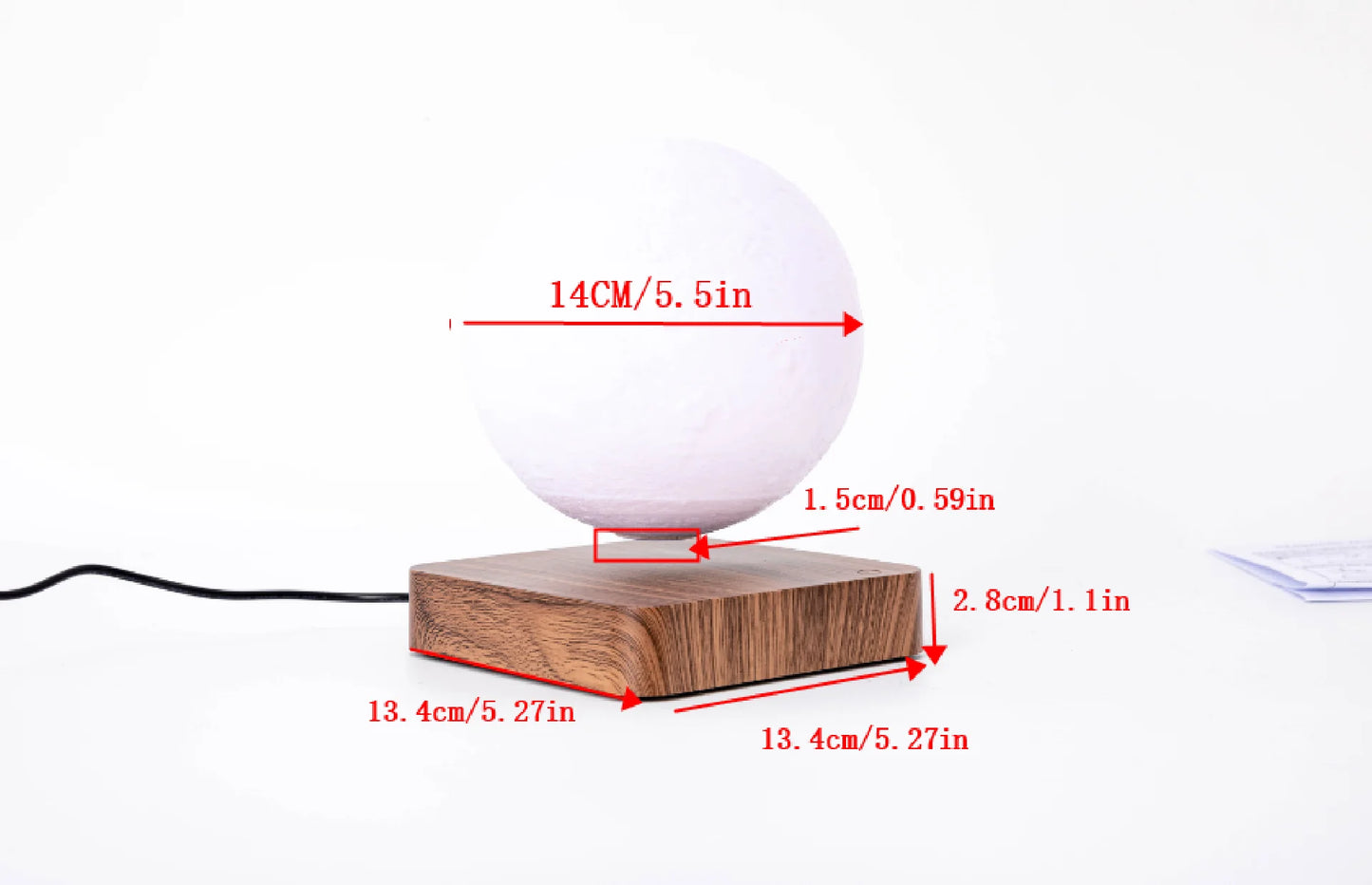 Light Moon Lamp for Home Office Decor