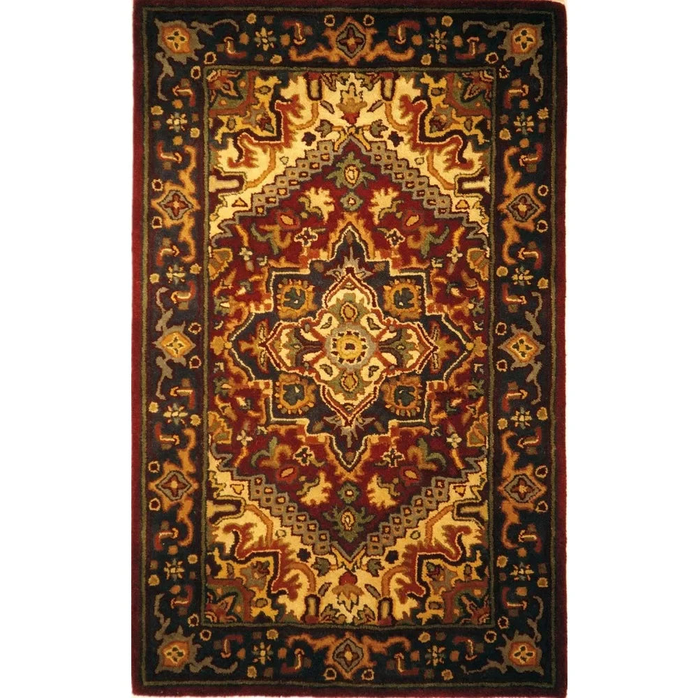 Room Rugs Handmade Traditional Oriental Wool Interior Red Large Living Room Carpet for Rooms Freight free