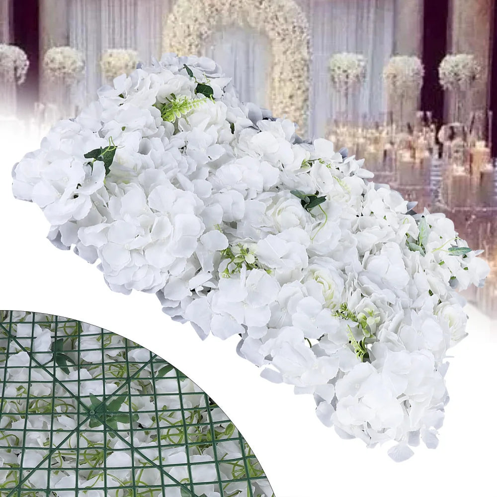 Artificial Flower Wall Panel Backdrop For Photo Background Party Wedding Decor Home Festival Decoration