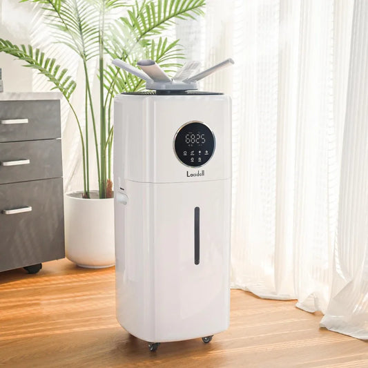 Humidifiers for Large Room Whole House Humidifier, 5.5Gal Cool Mist Top Fill Humidifier Floor Humidifier 21L