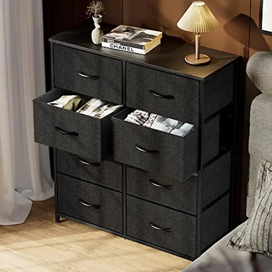 Dresser for Bedroom Drawer Organizer Fabric Storage Tower with 5/6/8/9 Drawers,