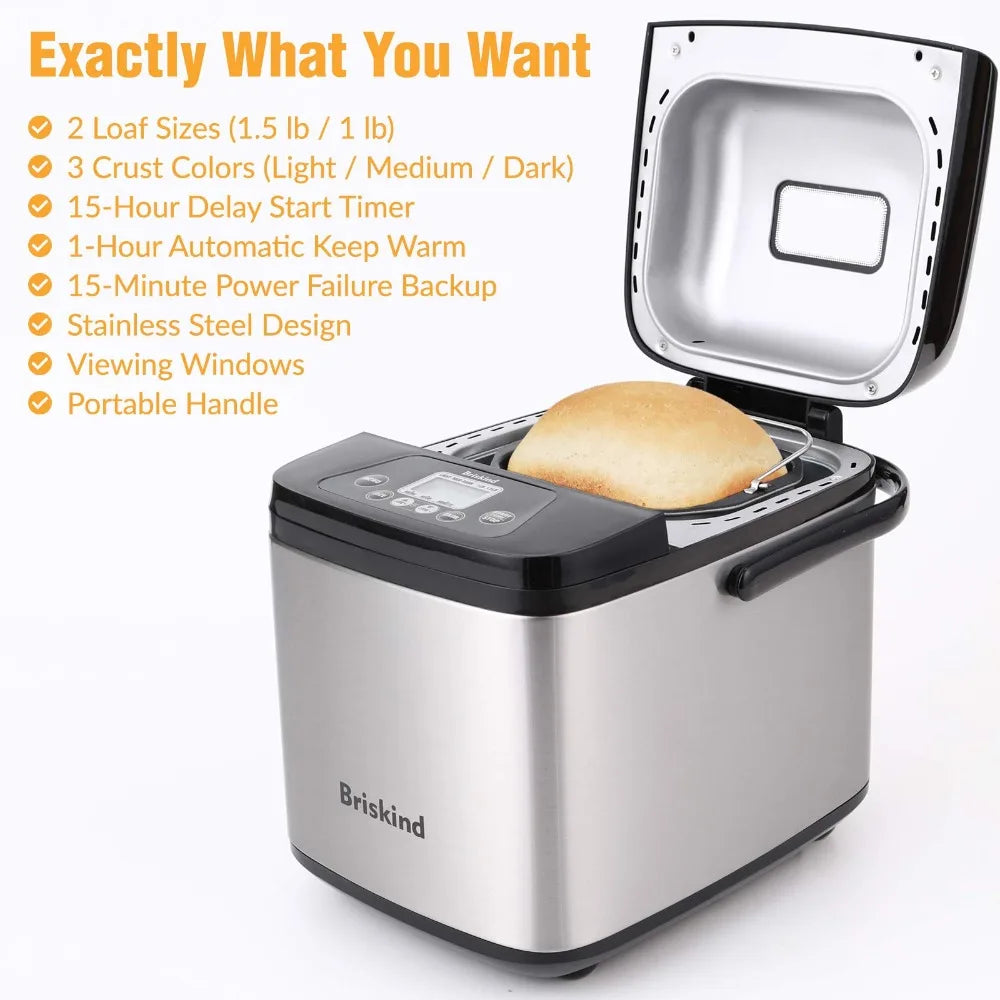 2023 New Compact Bread Maker Machine