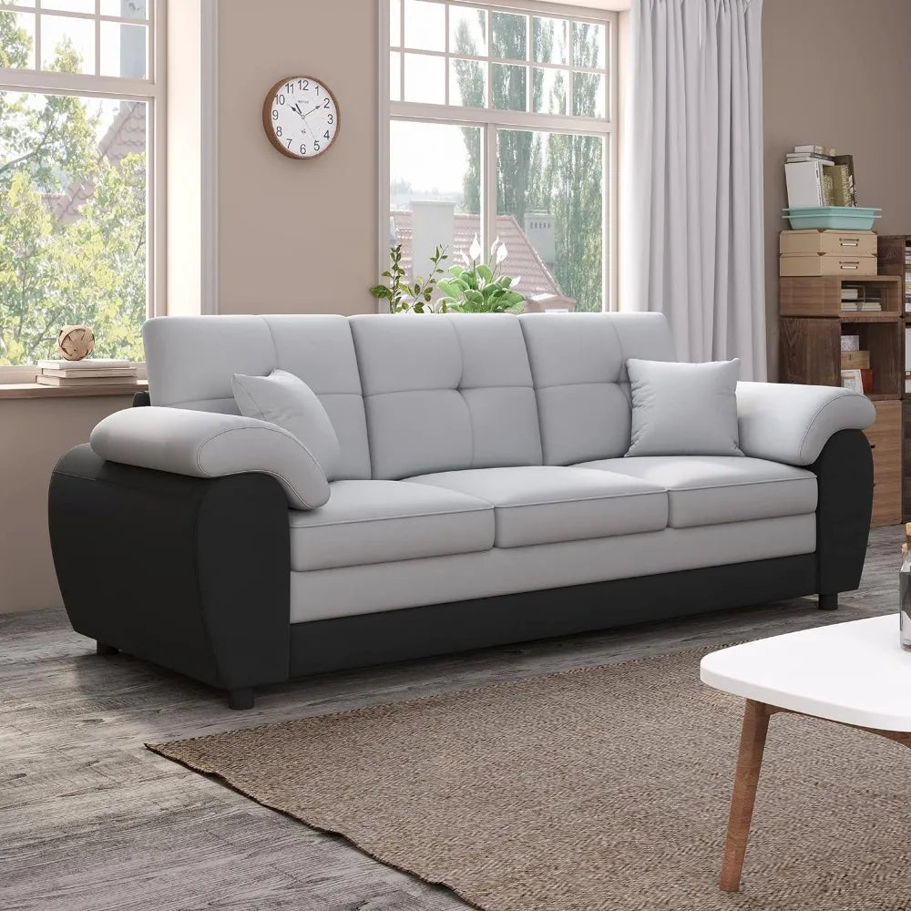 Sofa, Mid-Century Modern Sofa Couch