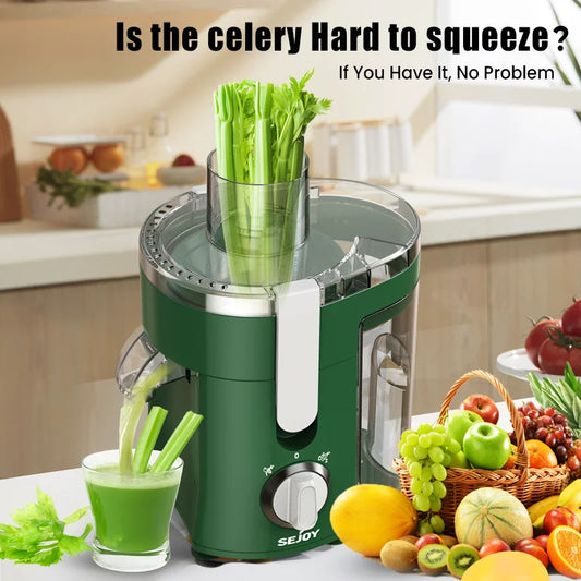Juice Extractor Machine Multiple Safety Features Easy Operation Centrifugal Extractor Speed Adjustable