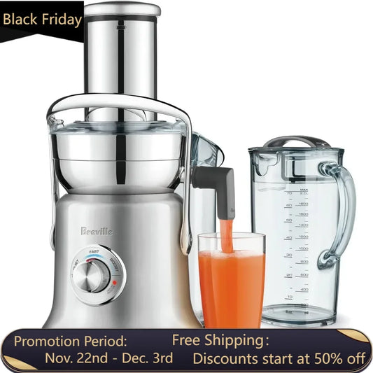 Orange Juicer Brushed Stainless Steel Juice Blender Machine Fruit Extractor Vegetables Kitchen Appliances Home