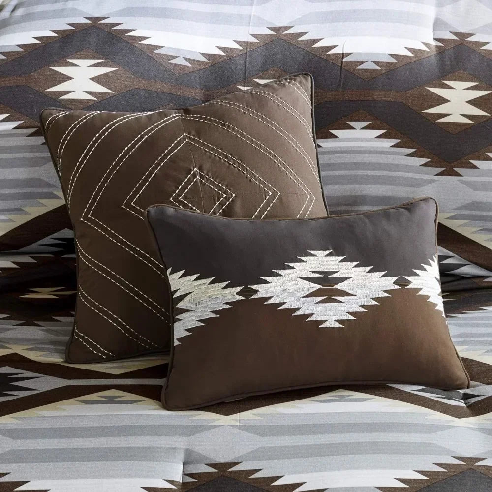 Rustic Lodge Cabin Comforter Set -