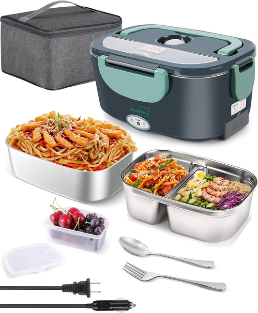 Budded Electric Lunch Box 80W Food Heater for Adults,