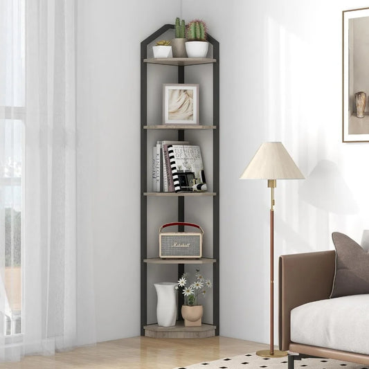 Book Shelf Bookshelf Corner Bookshelf Plant Stand Furniture Home