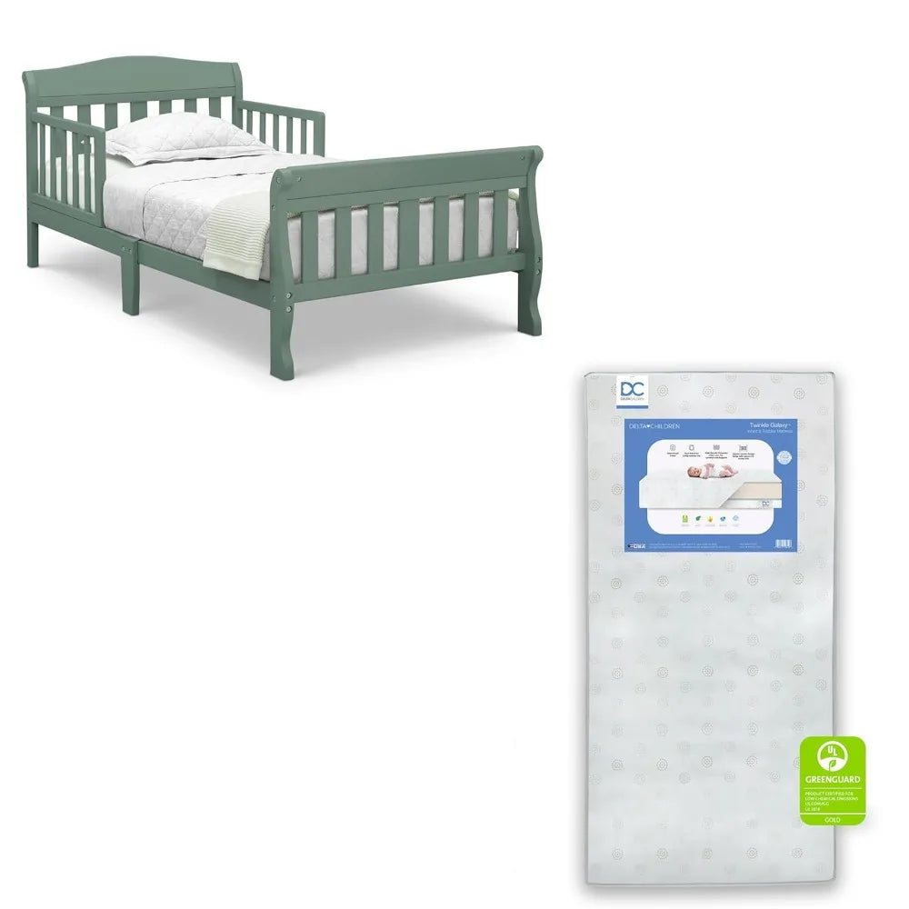 Canton Toddler Bed, Greenguard Gold Certified, Grey