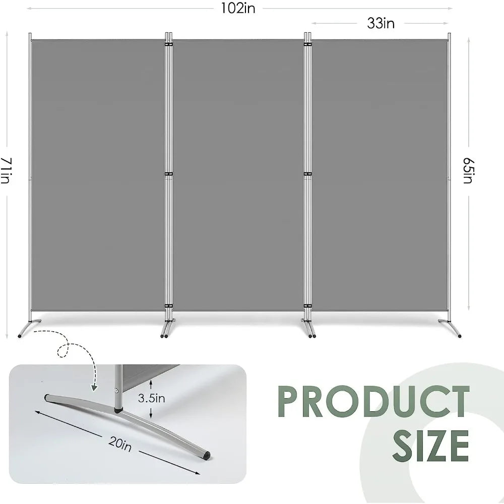 Screen Freestanding Room Partition Wall Dividers,