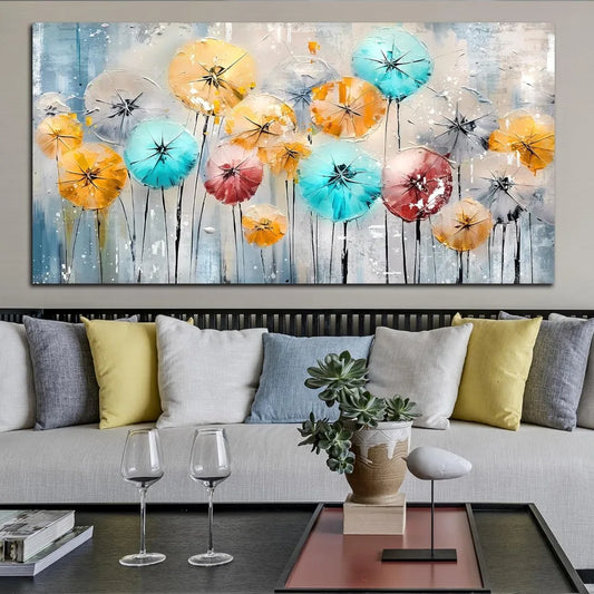 Decorative Paintings Colorful Print Decoration