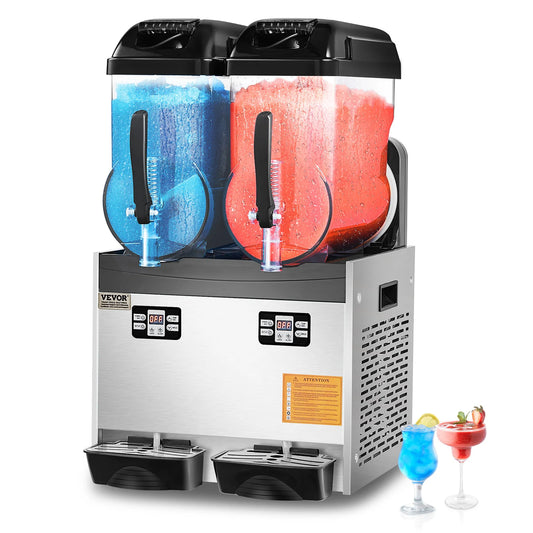 Machine 1-3 Tanks Stainless Steel Margarita Smoothie Frozen Drink Maker for Home Party Restaurants