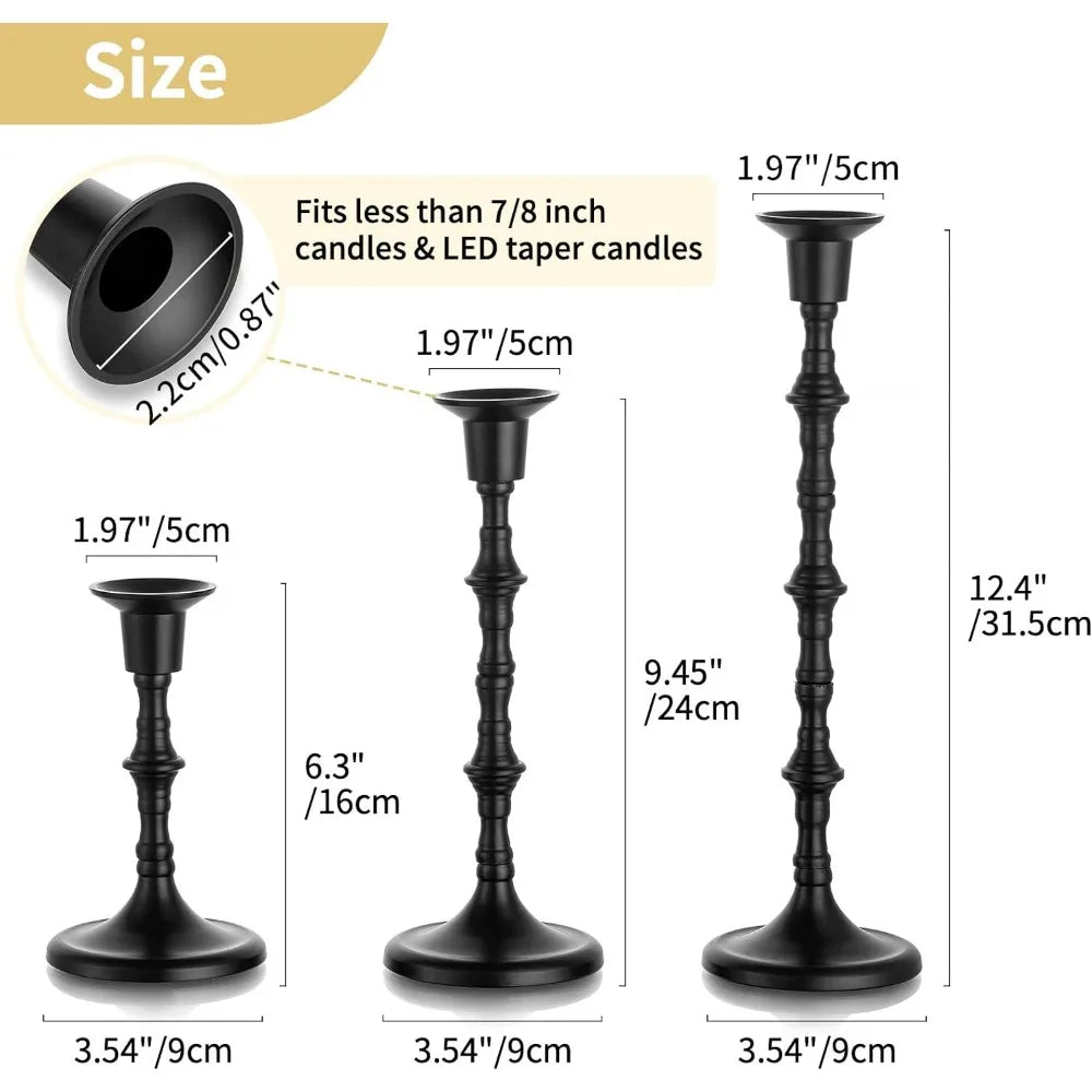 Candle Holder Candlesticks for Candles Modern Home Decoration Wedding Table Decoration Room Decor