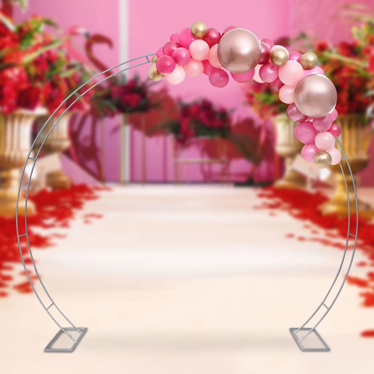 Wedding Arch Metal Backdrop Stand Flower Stand Wedding Decoration DIY Wedding Supplies Party Decor for Home Garden