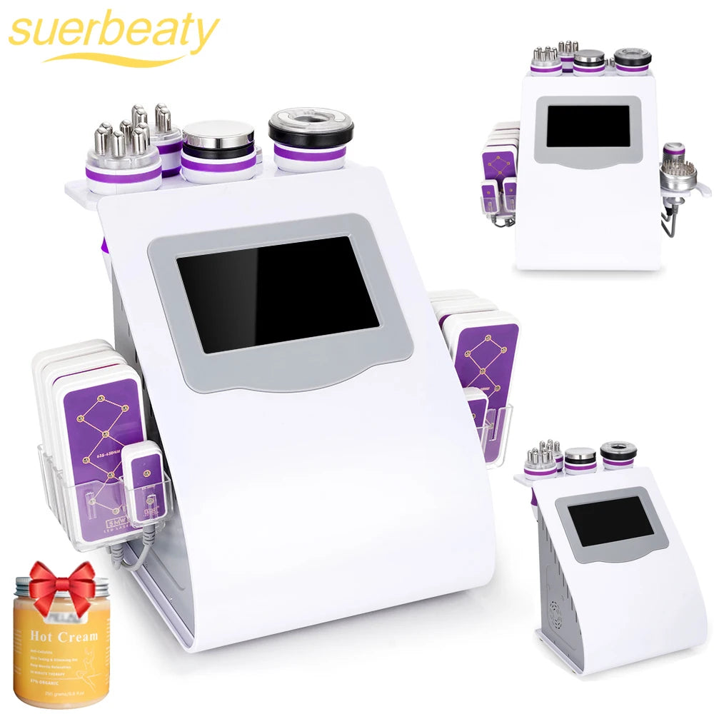 Cavitation Machine Body Slimming Skin Tightening Facial Care Tool for Salon Home Use