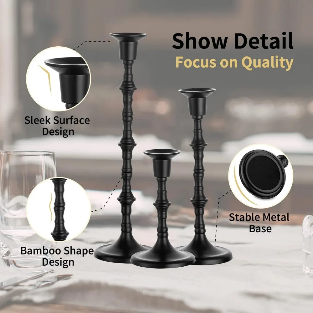 Candle Holder Candlesticks for Candles Modern Home Decoration Wedding Table Decoration Room Decor