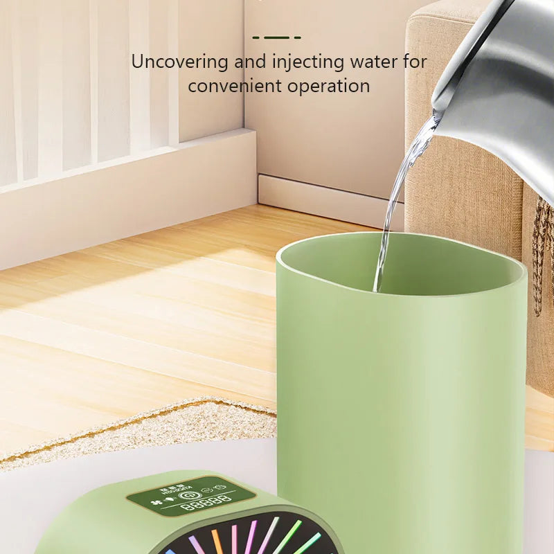 1100ml Quiet Humidifier 💧 Large capacity, aromatherapy ready, with 7-color ambient light.