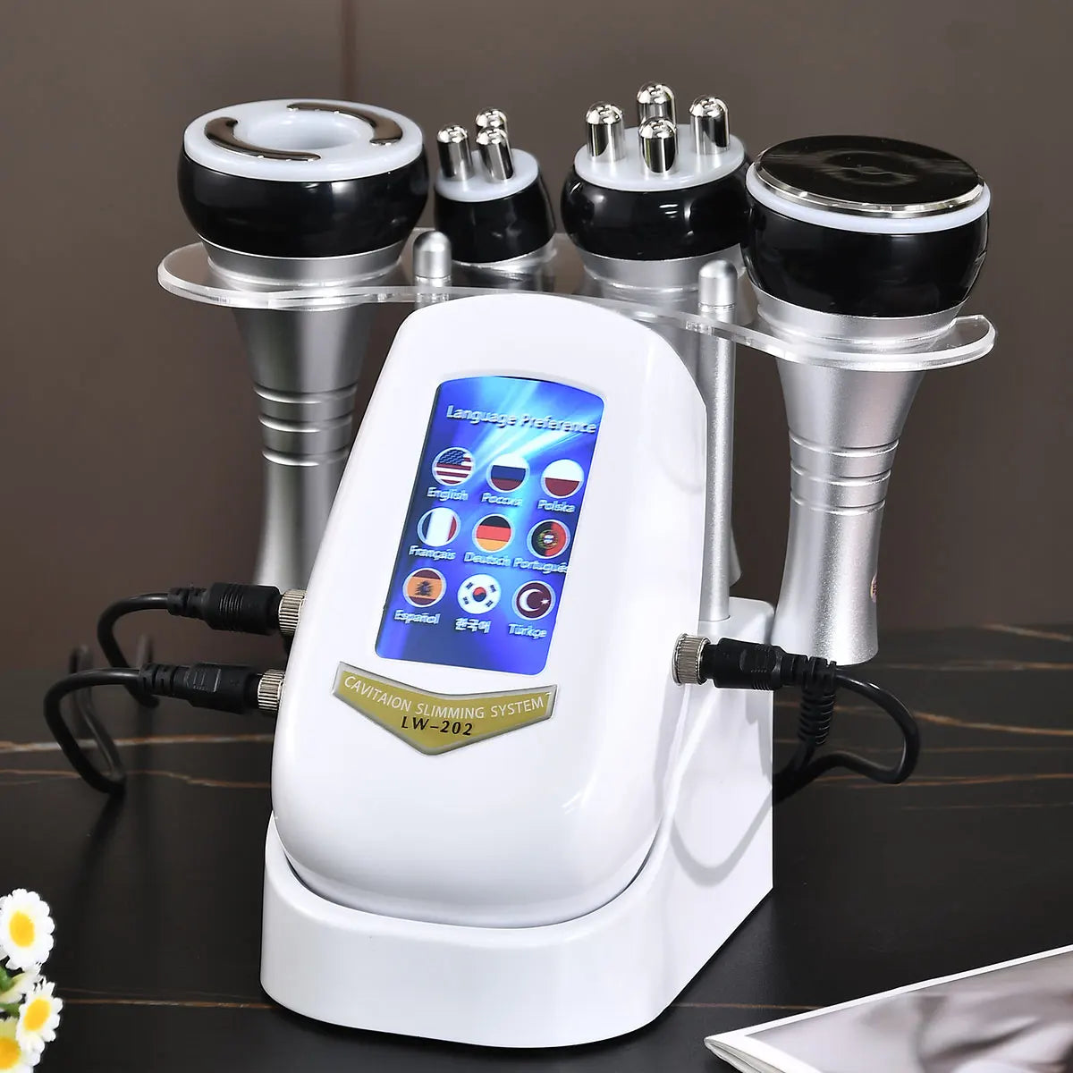 Cavitation Body Slimming Machine  beautiful equipment Facial Massager Skin Tighten Face Lifting Vacuum Suction