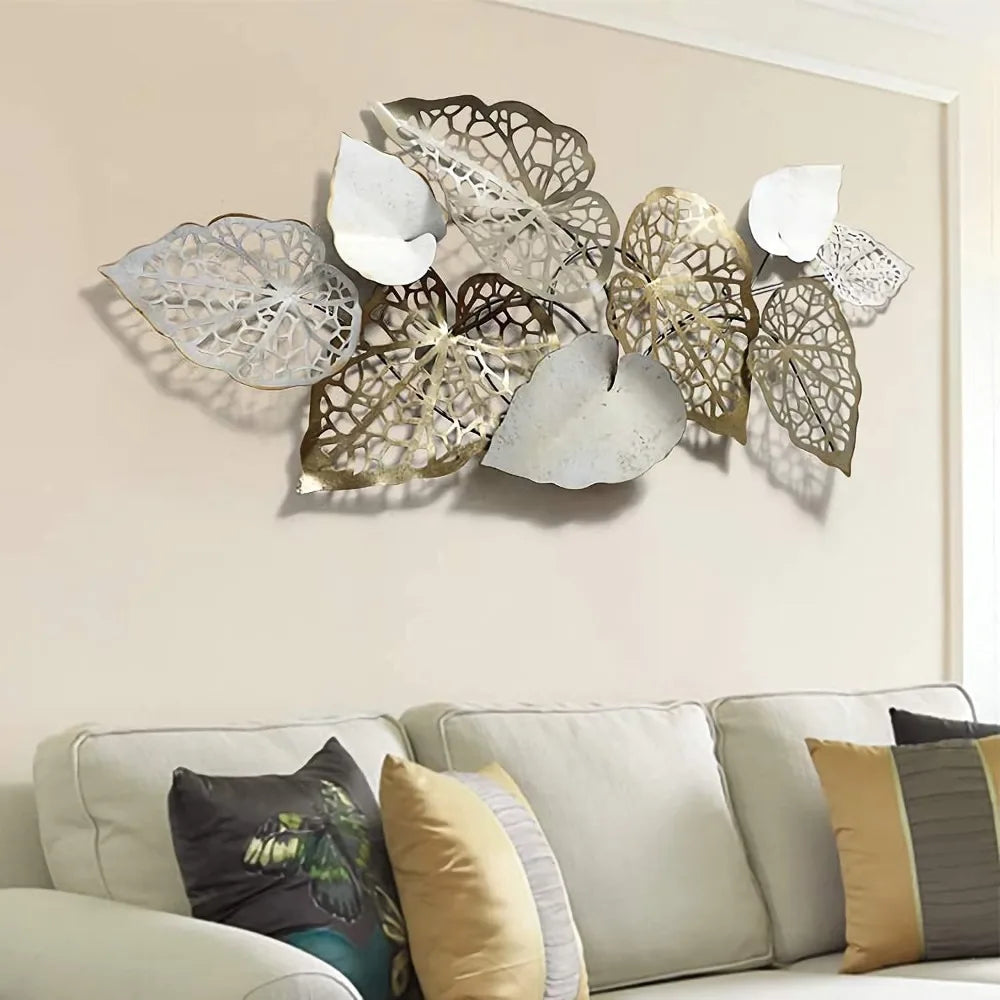 Metal Wall Art Modern Home Decor Perfect for Home Decoration Living Room Bedroom Wall Decorations Crafts Garden