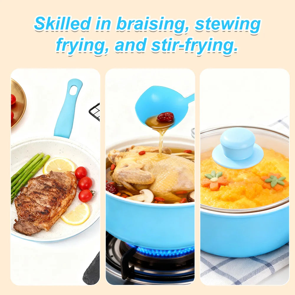 12-Piece Non-Stick Cookware Set