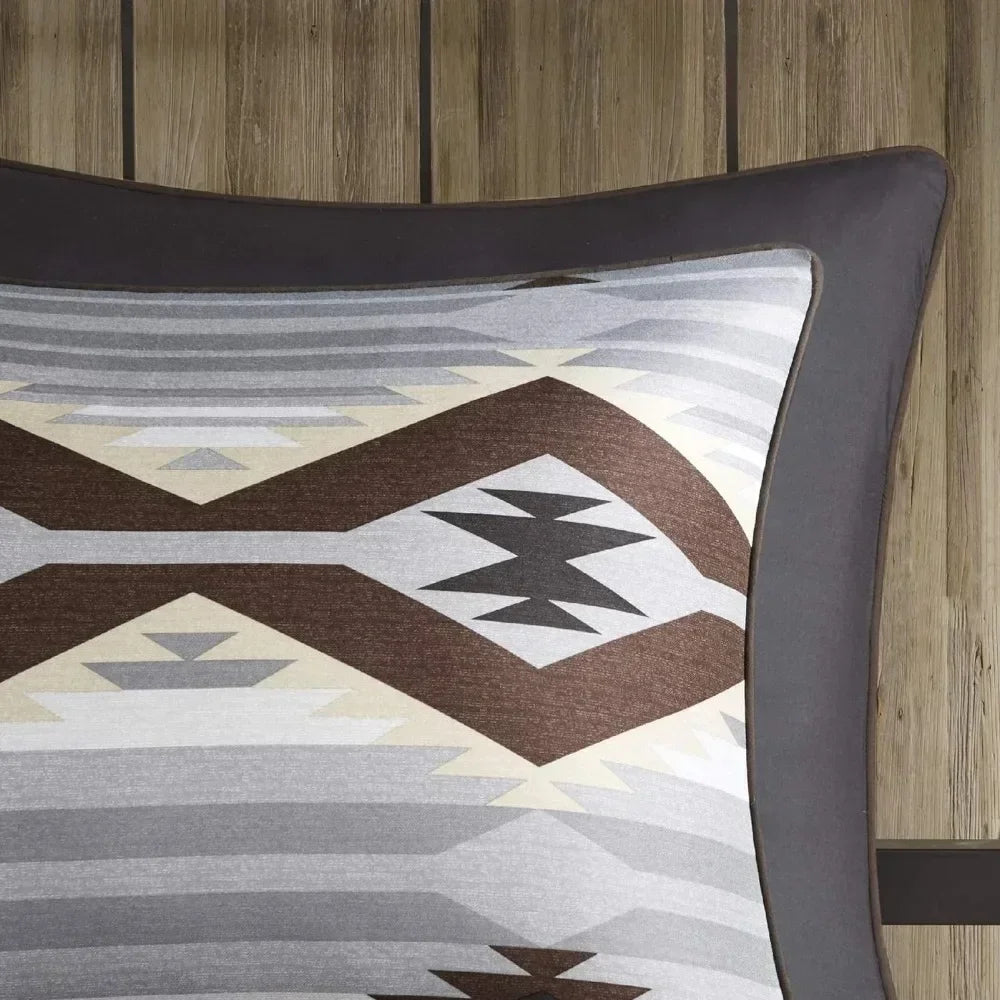 Rustic Lodge Cabin Comforter Set -
