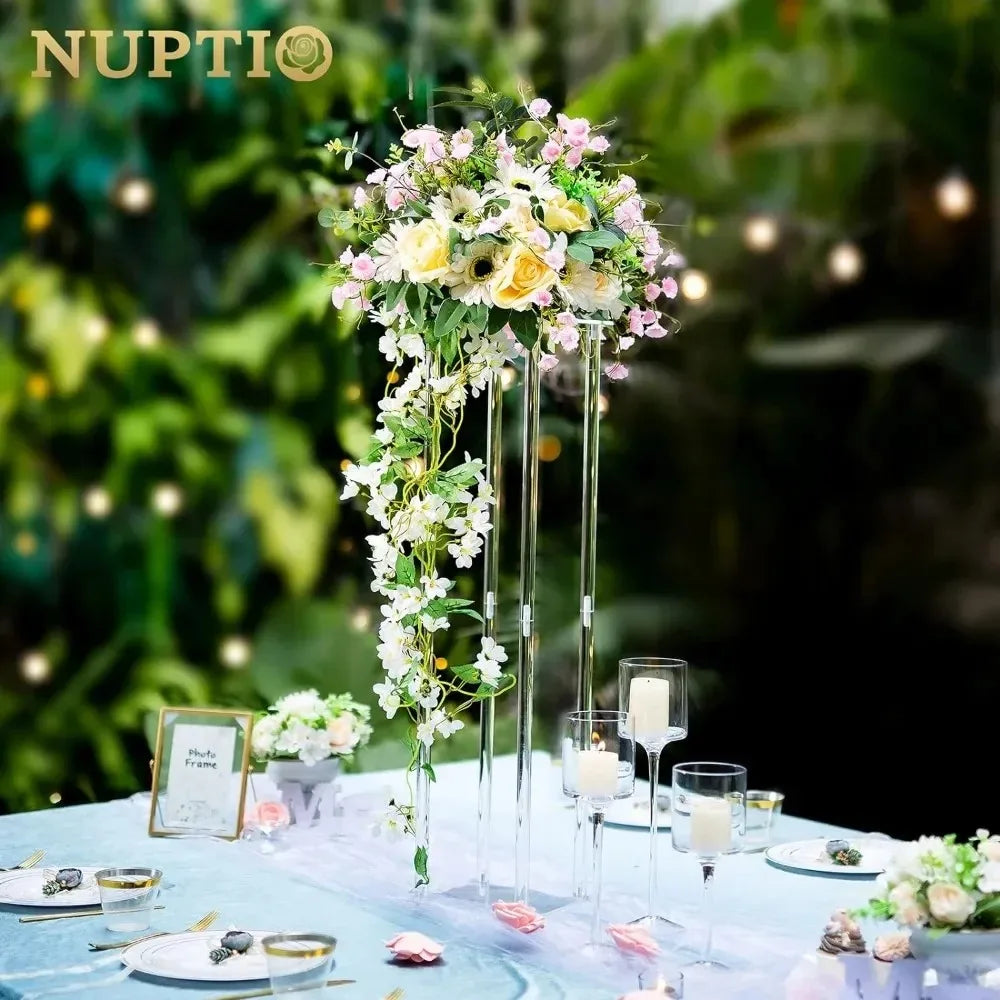 Wedding Centerpieces Acrylic Vases -