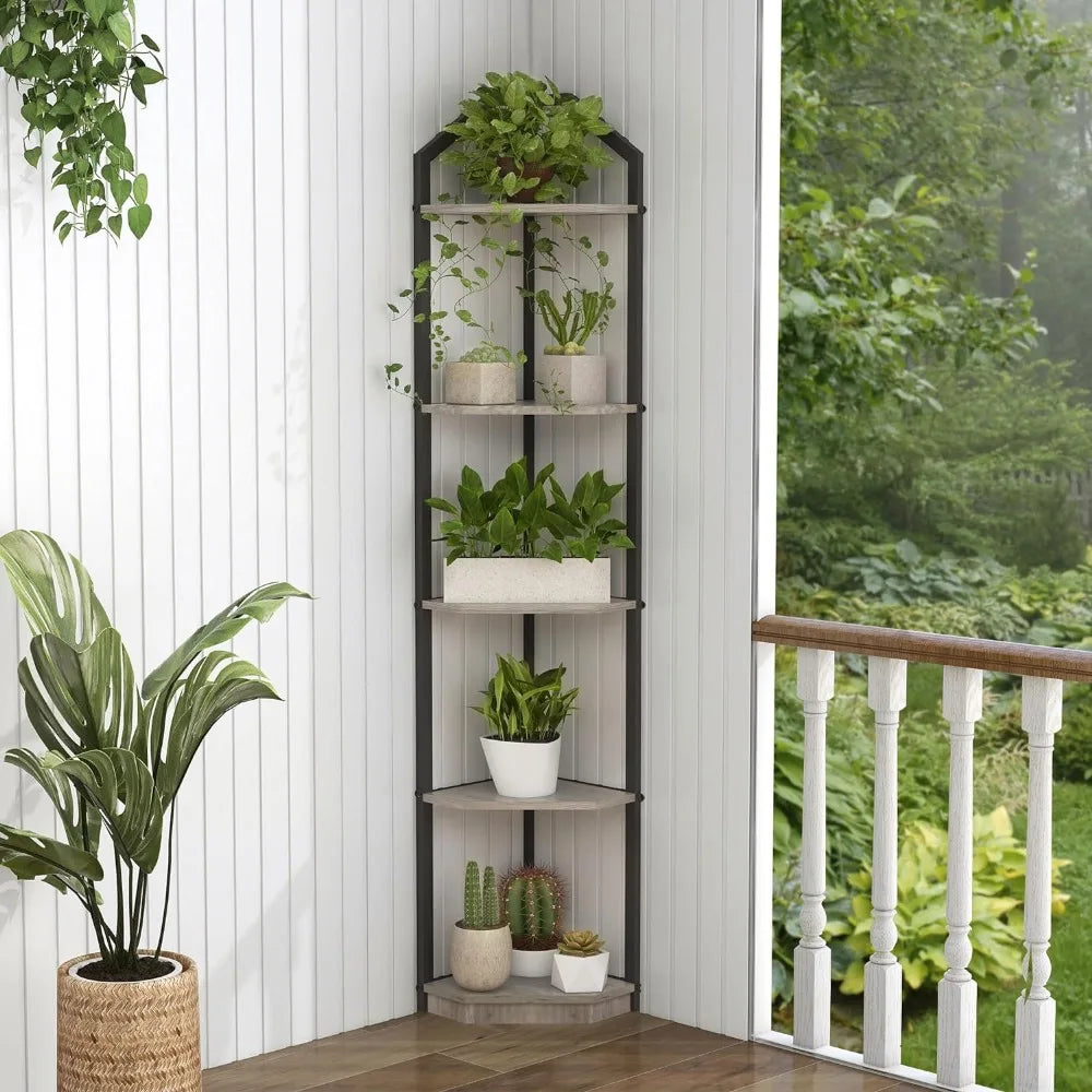 Book Shelf Bookshelf Corner Bookshelf Plant Stand Furniture Home