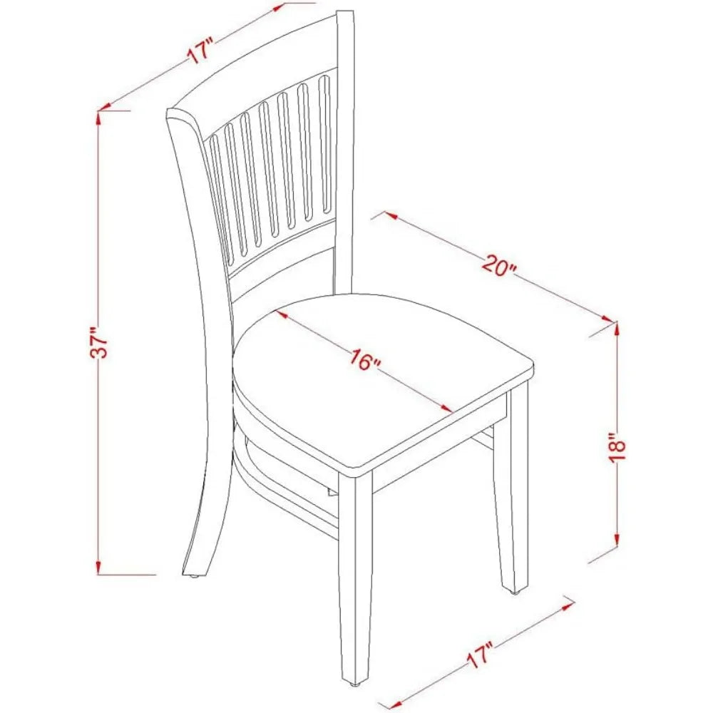 7-piece room furniture set, including an oval kitchen table with butterfly leaves and 6 oak dining chairs