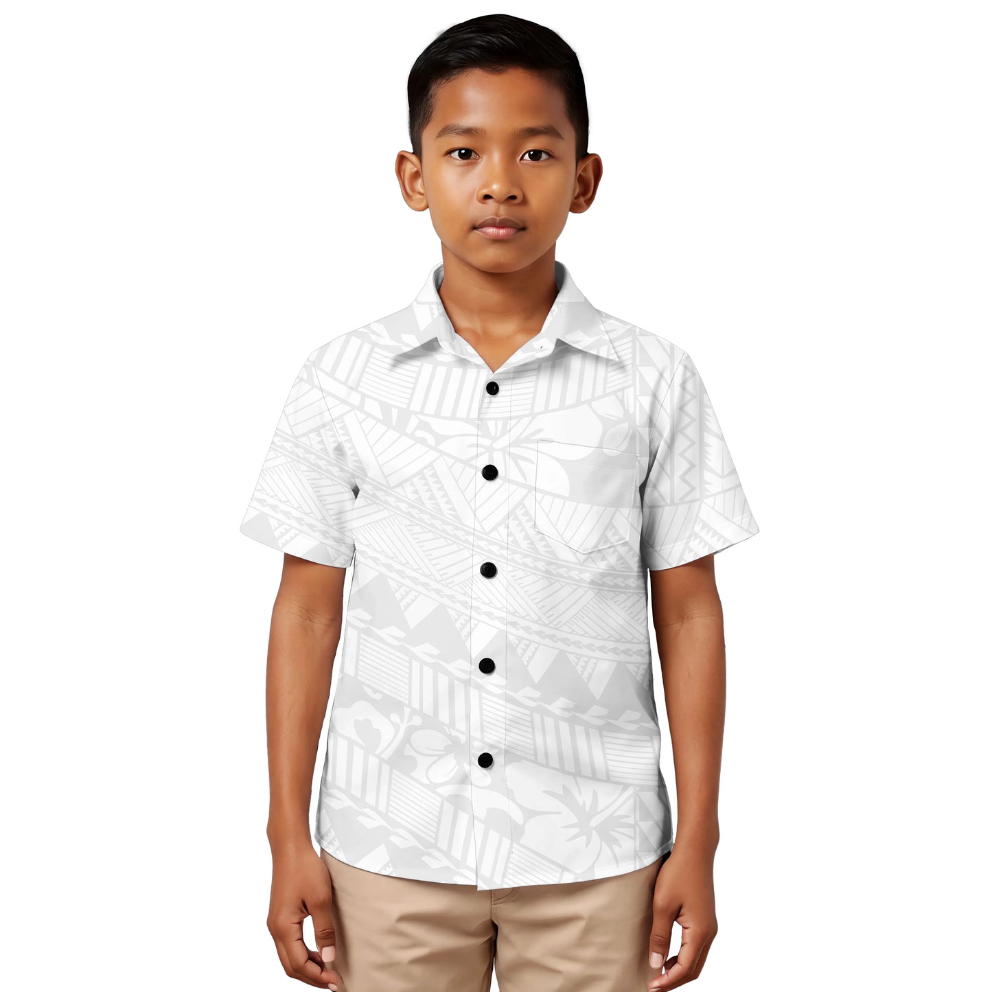 Evening Party Sexy Elegant Two-Piece Dress Puletasi Polynesian Samoan Tribal Long Sleeve Church Two-piece Set