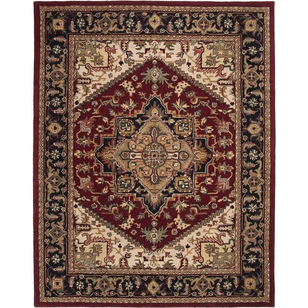 Room Rugs Handmade Traditional Oriental Wool Interior Red Large Living Room Carpet for Rooms Freight free