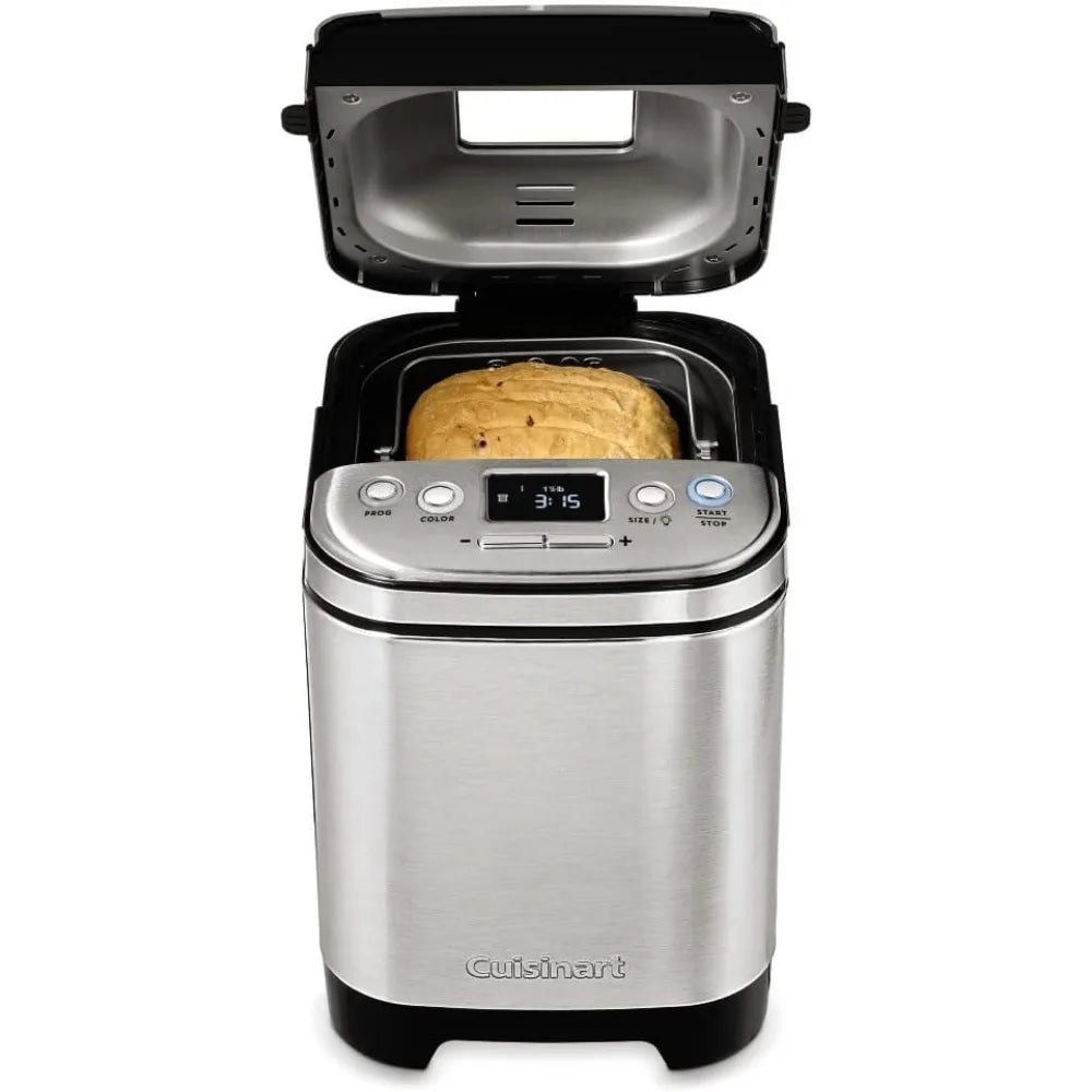 Bread Maker Machine, Compact and Automatic, Customizable Settings,
