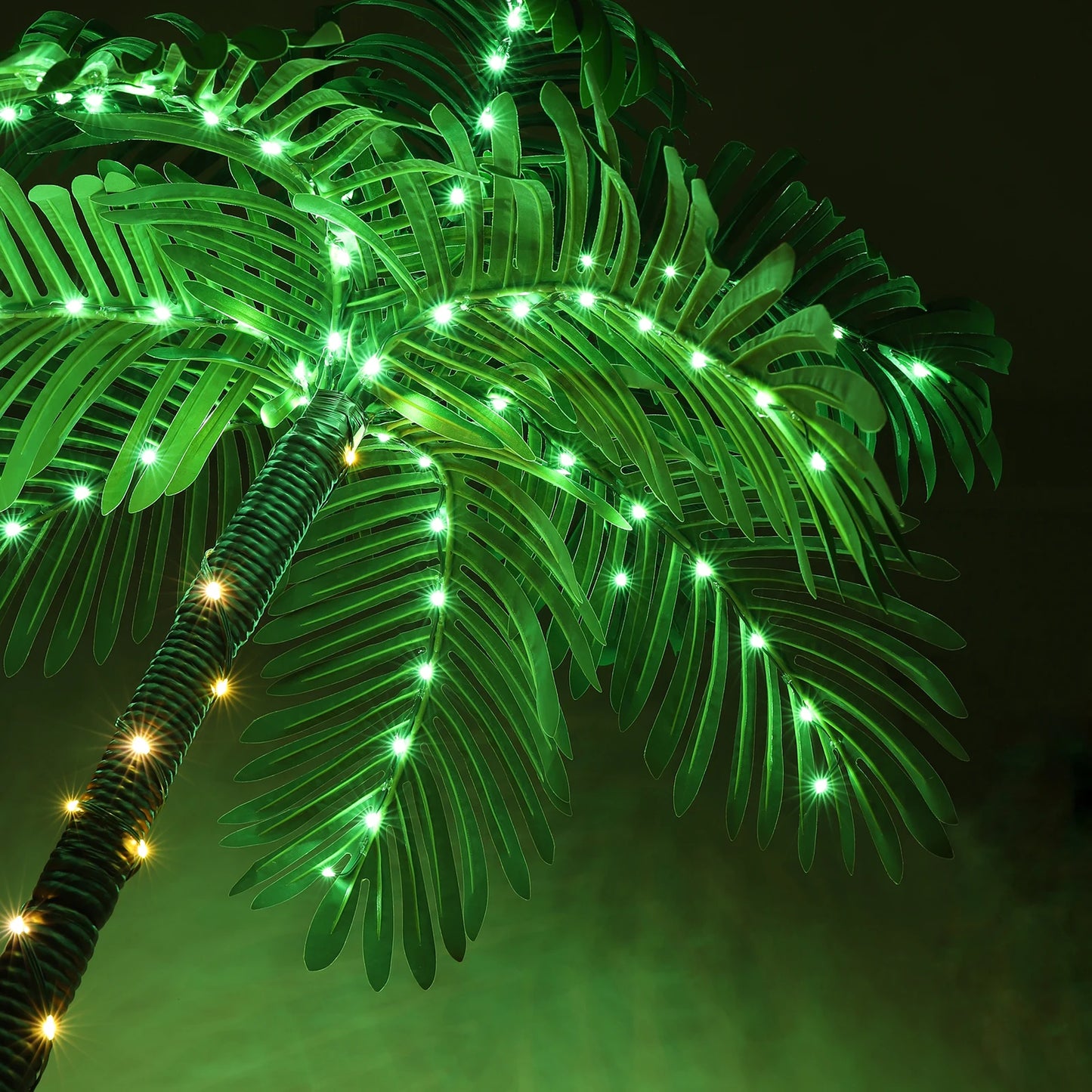 Lighted Palm Tree LED Artificial Palm Tree for Tiki Bar Christmas Decoration