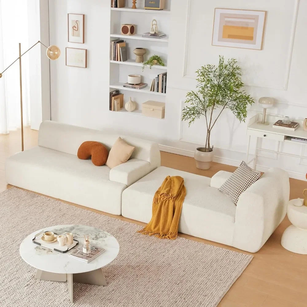 Modular Sectional Sofa, Modern Couch Sponge Sectional Sofa Couch for Living Room-Shape Couches for Living Room