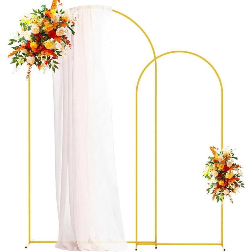 Balloon Arch Stand, Metal Wedding Arch Backdrop Stands Circle Backdrop Stands Frame, Wedding Arche