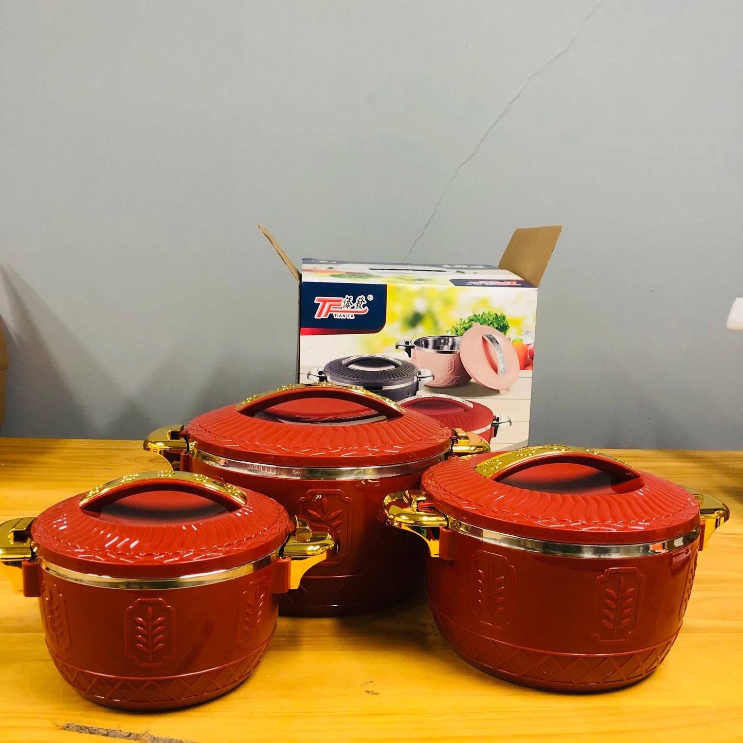 Food Warmer Lunch Box Hot Pot Ramadan  Event Party Insulated